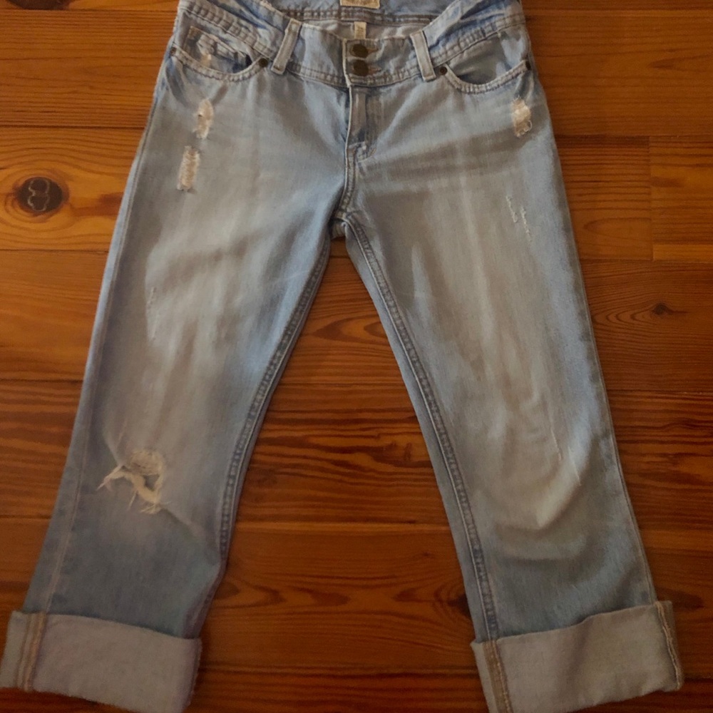 Abercrombie VINTAGE denim capris